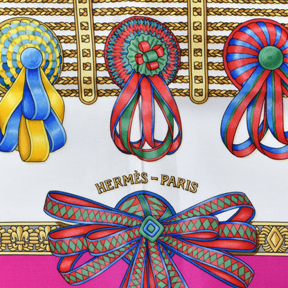 Hermes Silk Les Rubans Du Cheval Scarf 90 3 of 4