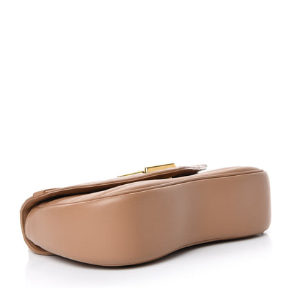 Louis Vuitton Calfskin New Wave Chain MM Noisette 4 of 11