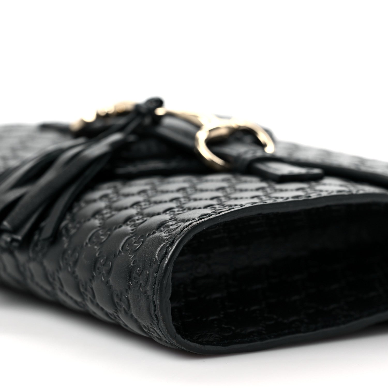 Gucci Microguccissima Mini Emily Shoulder Bag Black 10 of 10