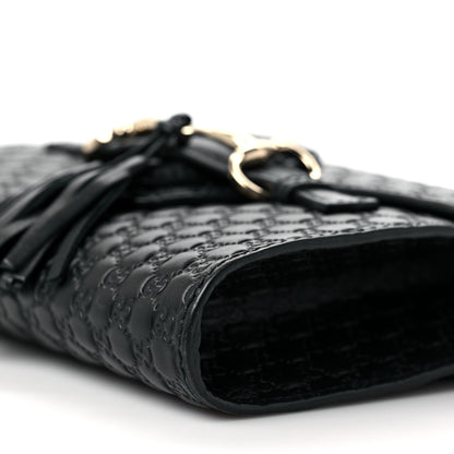 Gucci Microguccissima Mini Emily Shoulder Bag Black 10 of 10