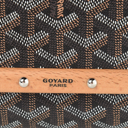Goyard Goyardine Monte Carlo Bois Clutch With Strap Black 7 of 10