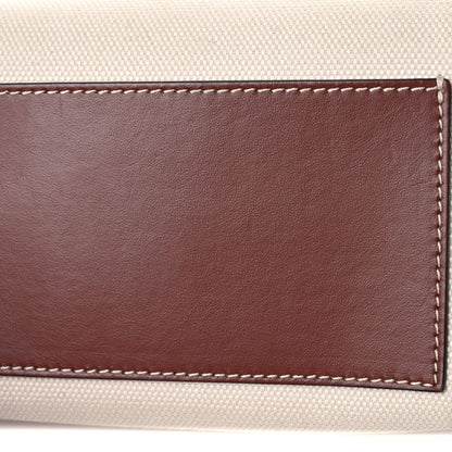 Burberry Calfskin Canvas Horseferry Print Hackberry Crossbody Bag Natural Tan 15 of 15