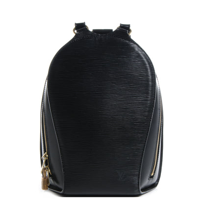 Louis Vuitton Epi Mabillon Backpack Black 1 of 8