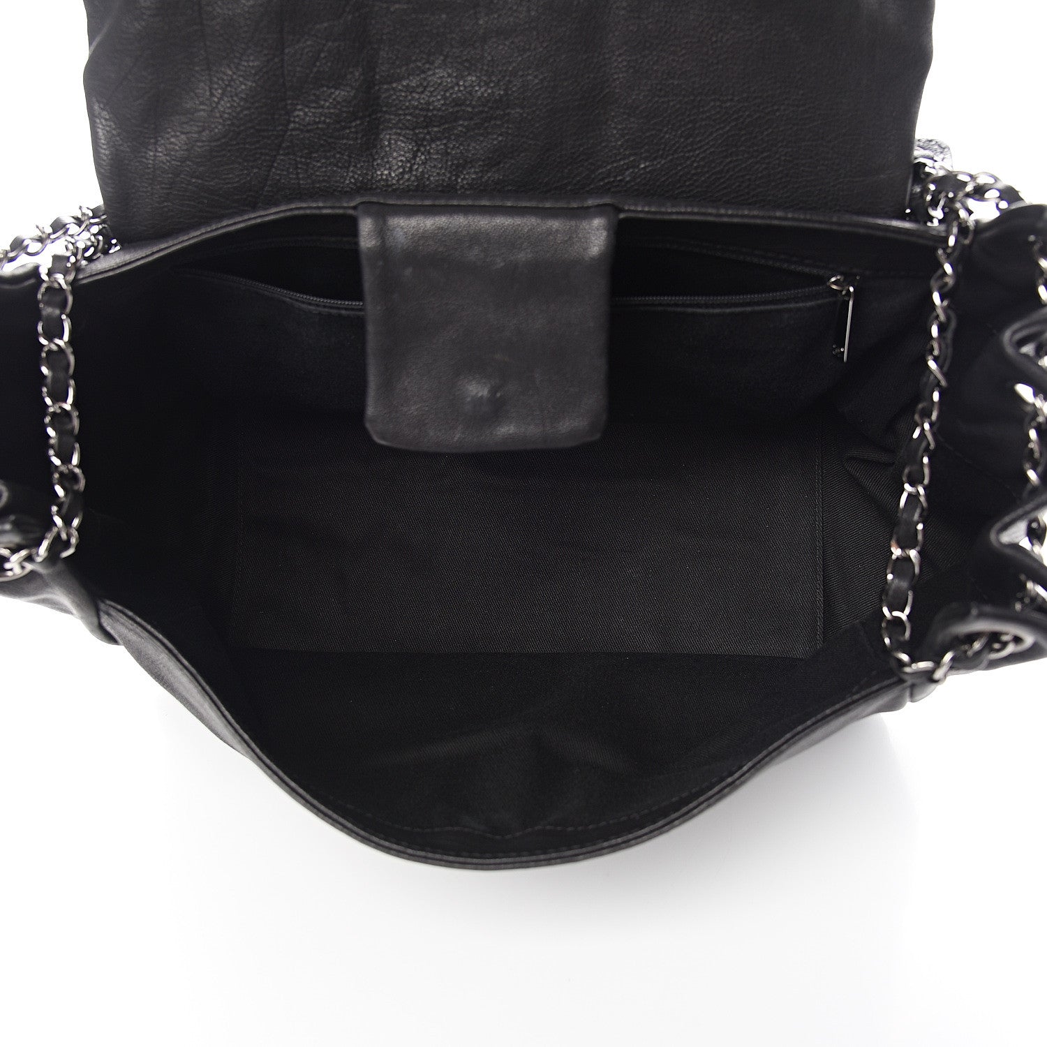 Chanel Calfskin Diamond Stitch Small Flap Black 4 of 12