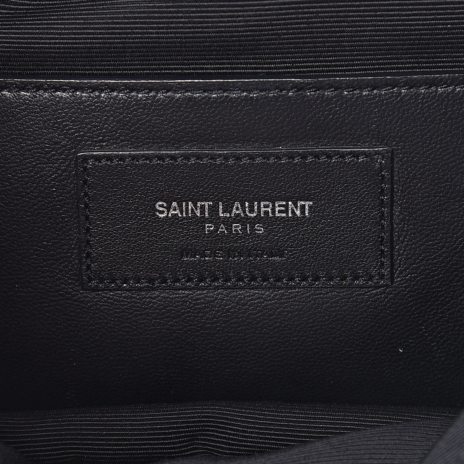 Saint Laurent Pony Hair Calfskin Monogram Leopard Print Medium Punk Chain Bag Blue 7 of 16