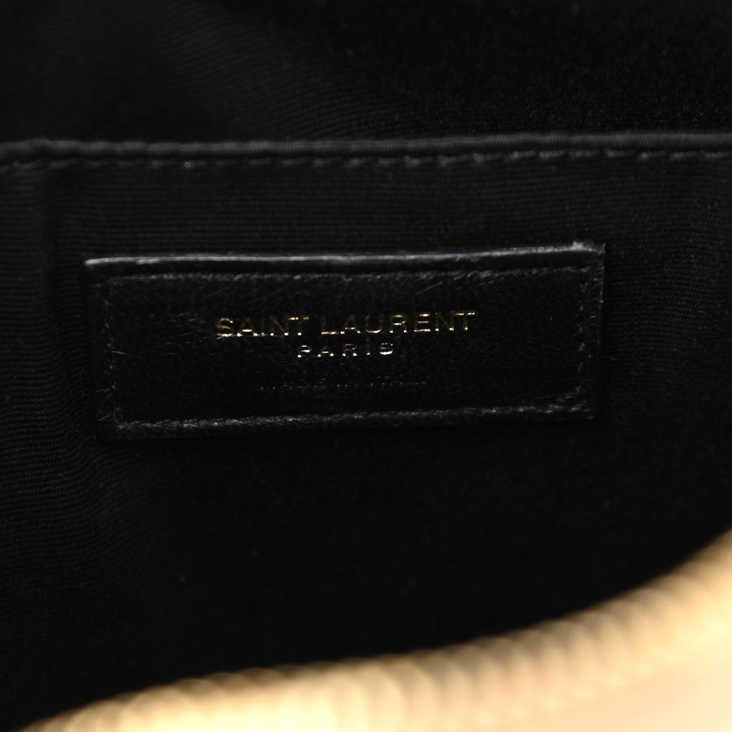 Calfskin Matelasse Monogram Lou Camera Bag Dark Beige