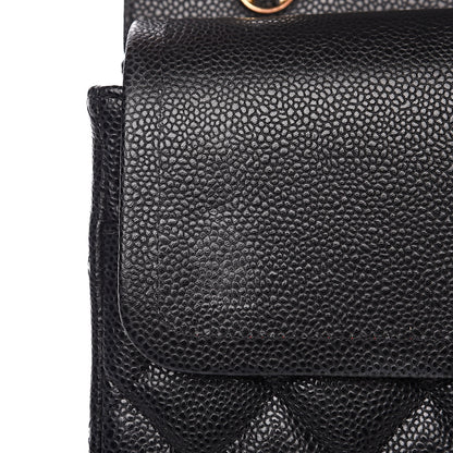 Chanel Caviar Quilted Maxi Double Flap Black 13 of 17