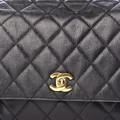 Chanel Caviar Quilted Backpack Black 16 of 17