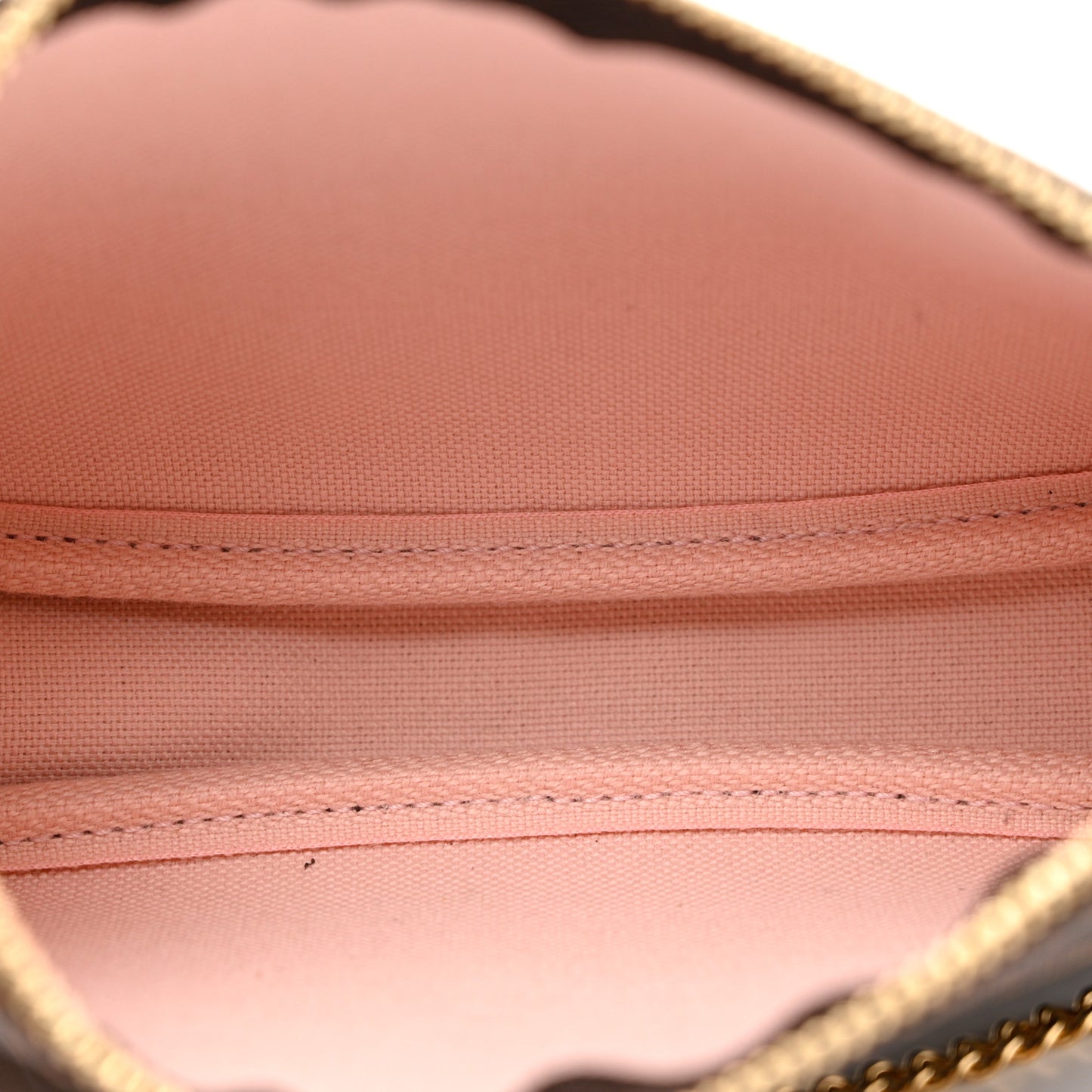 Damier Ebene 2020 Christmas Animation Big Wheel Mini Pochette Accessories Rose Ballerine