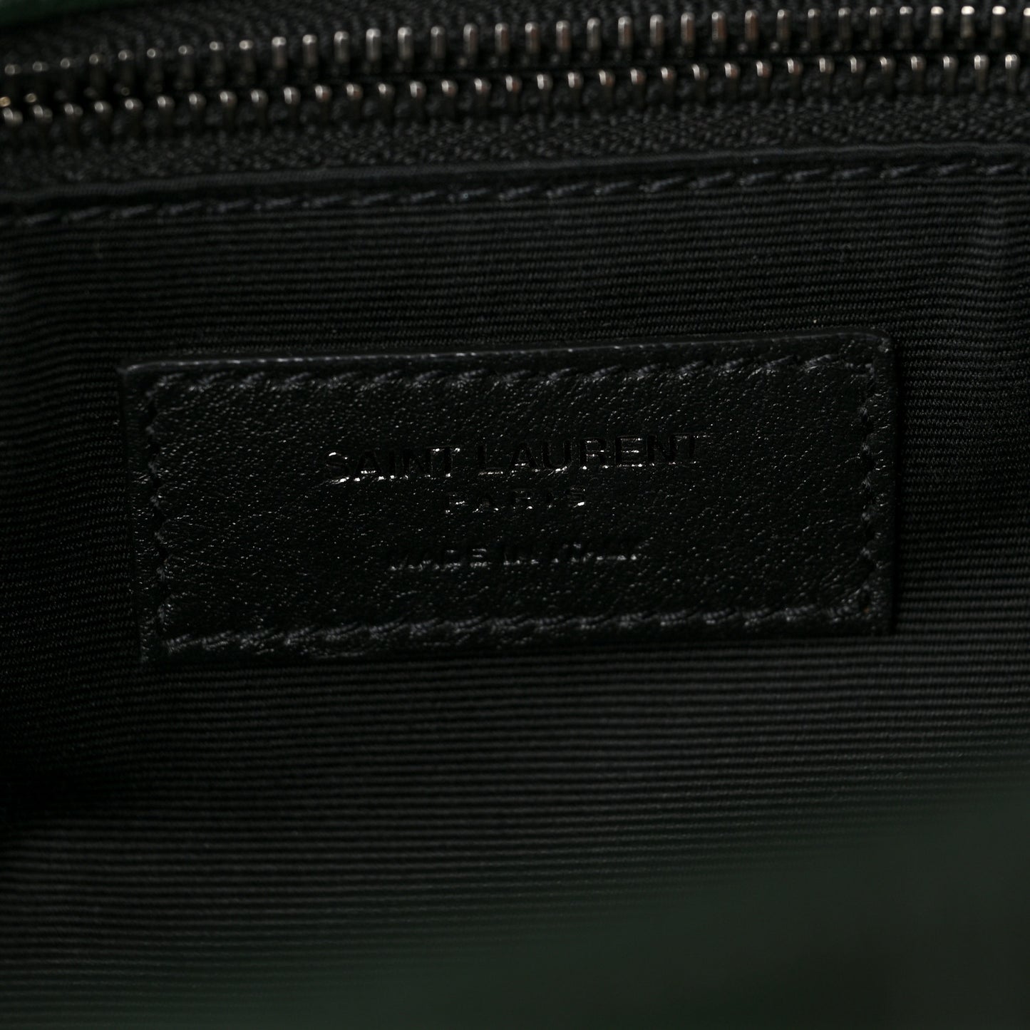 Crinkled Calfskin Matelasse Monogram Medium Niki Chain Satchel New Vert Fonce