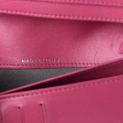 Chanel Patent Calfskin Lucky Symbols Yen Wallet Pink 7 of 7