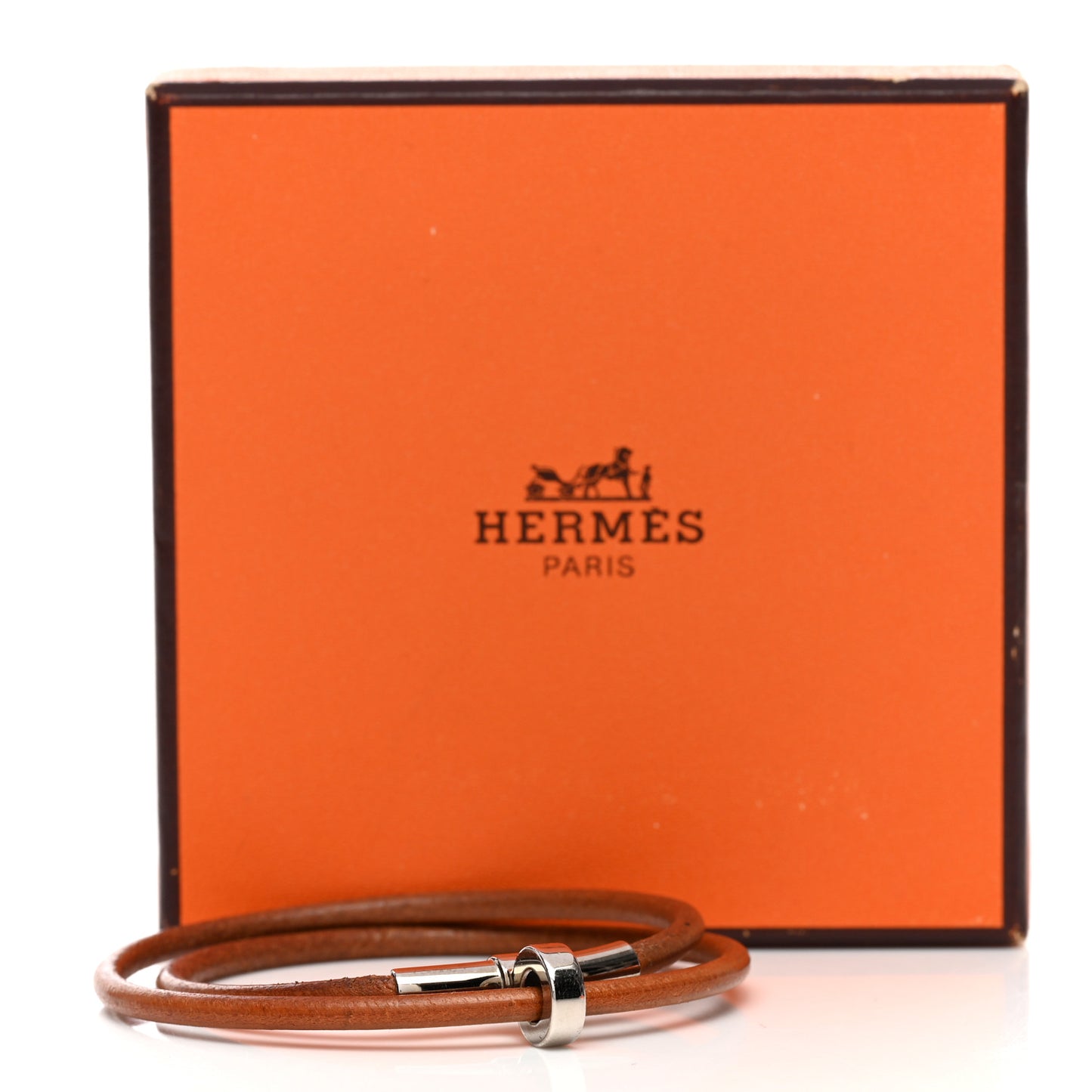Calfskin Kite Double Tour Bracelet