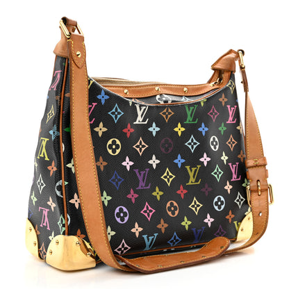 Louis Vuitton Monogram Multicolor Boulogne Black 3 of 10