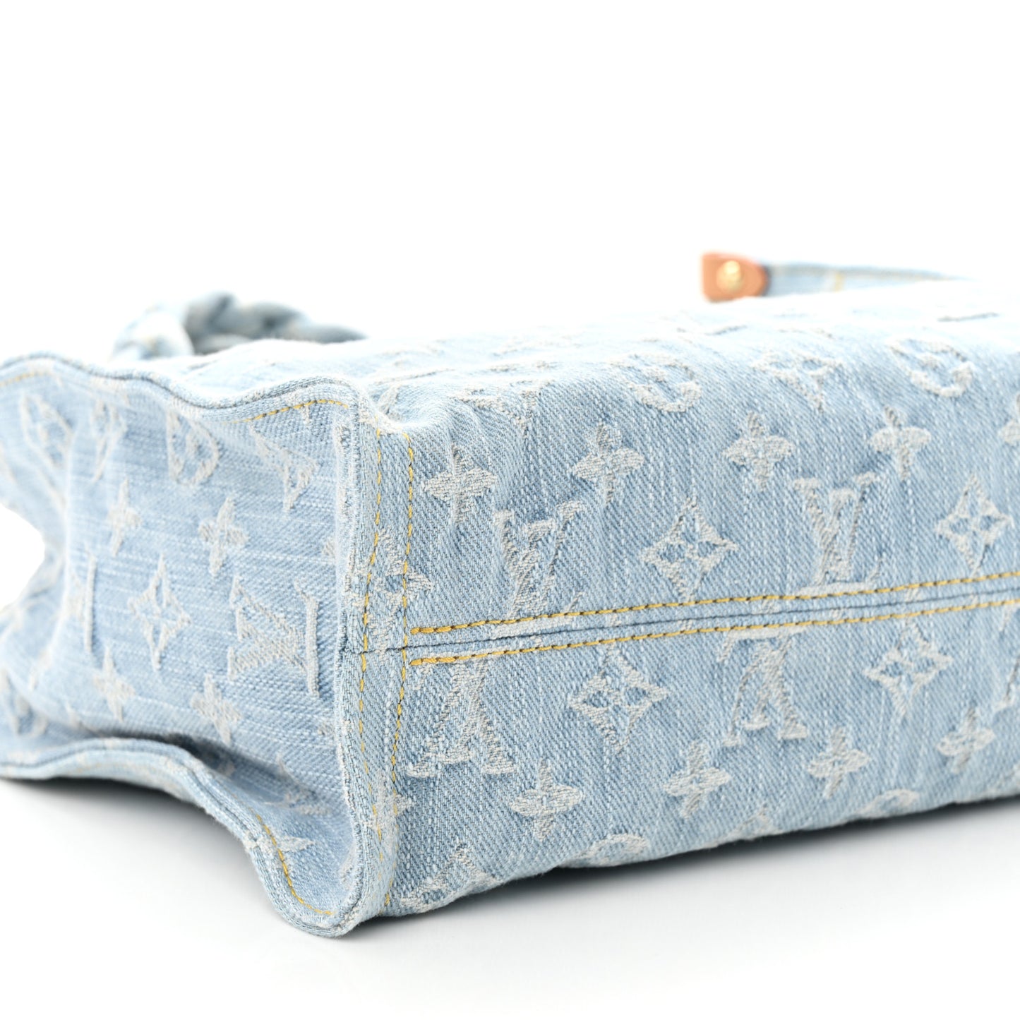 Monogram Washed Denim Let Go PM Sky Blue
