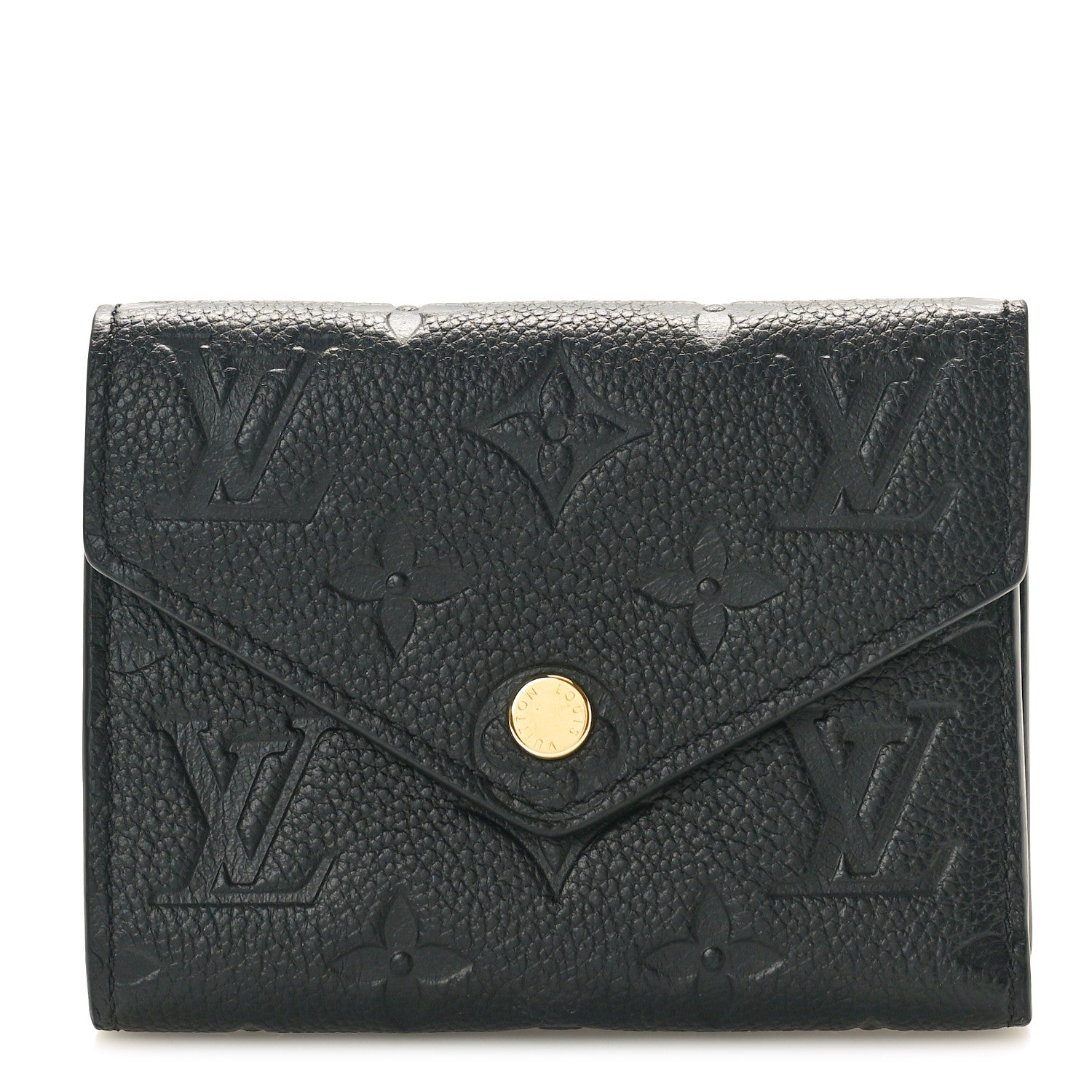 Louis Vuitton Empreinte Victorine Wallet Black 1 of 7