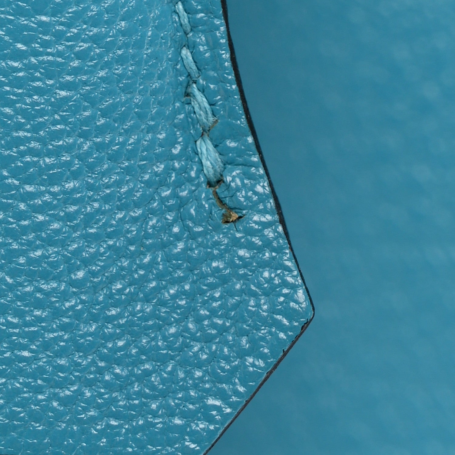 Hermes Chevre de Coromandel Birkin 30 Turquoise 11 of 11