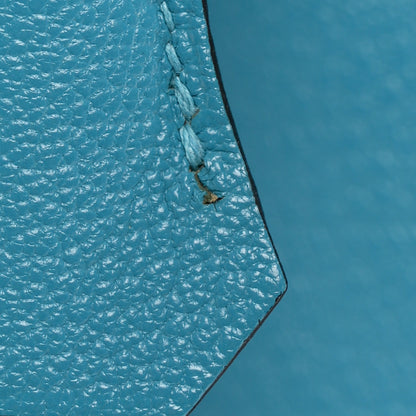 Hermes Chevre de Coromandel Birkin 30 Turquoise 11 of 11