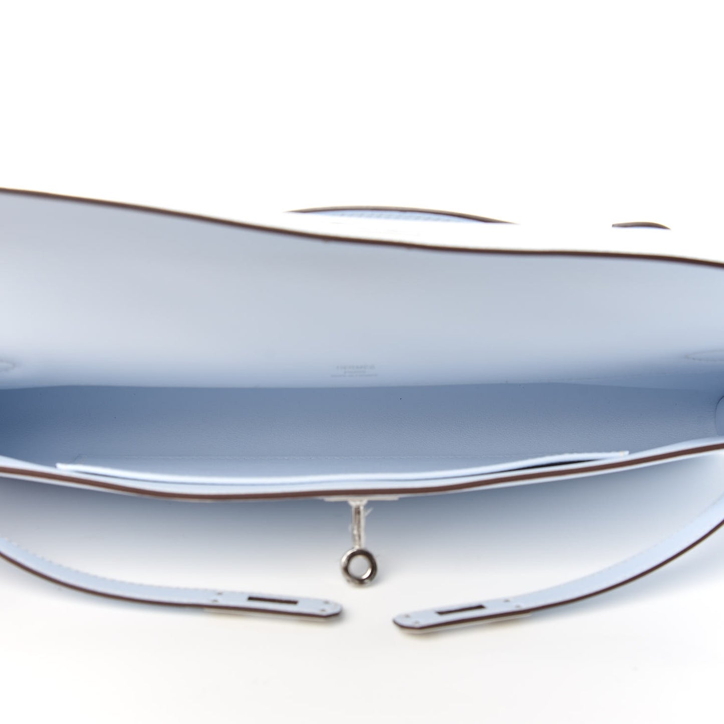 Swift Kelly Cut Clutch Pochette Bleu Brume