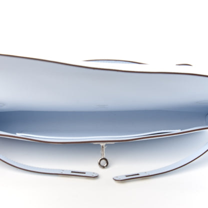 Hermes Swift Kelly Cut Clutch Pochette Bleu Brume 5 of 10