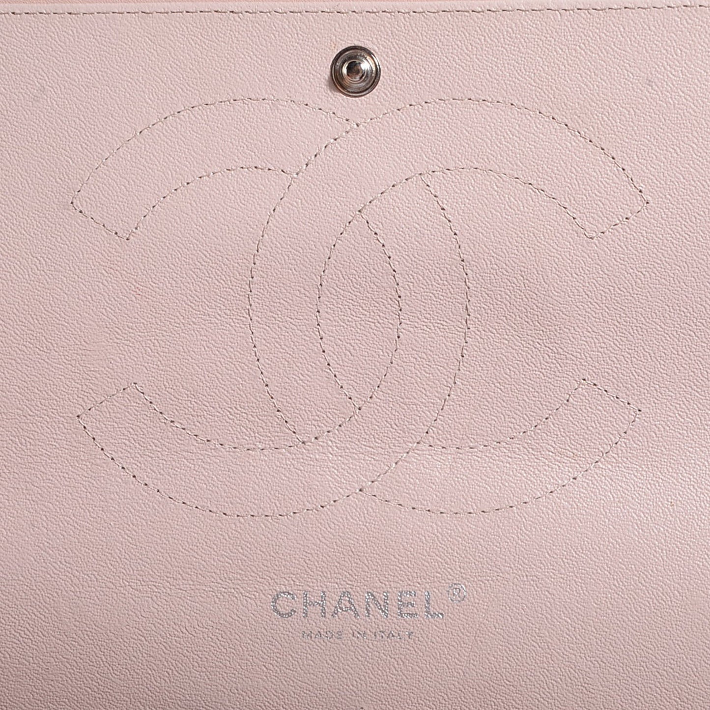 Patent Jumbo Double Flap Light Pink