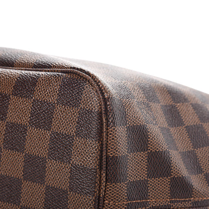 Louis Vuitton Damier Ebene Neo Neverfull MM Rose Ballerine 15 of 16