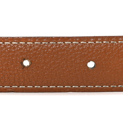 Hermes Swift Epsom 24mm Mini Constance H Belt 85 34 Black Gold 4 of 6