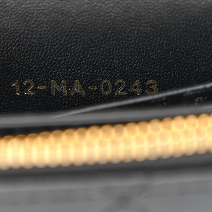 Christian Dior Lambskin Macrocannage Mini Miss Caro Bag Black 7 of 10