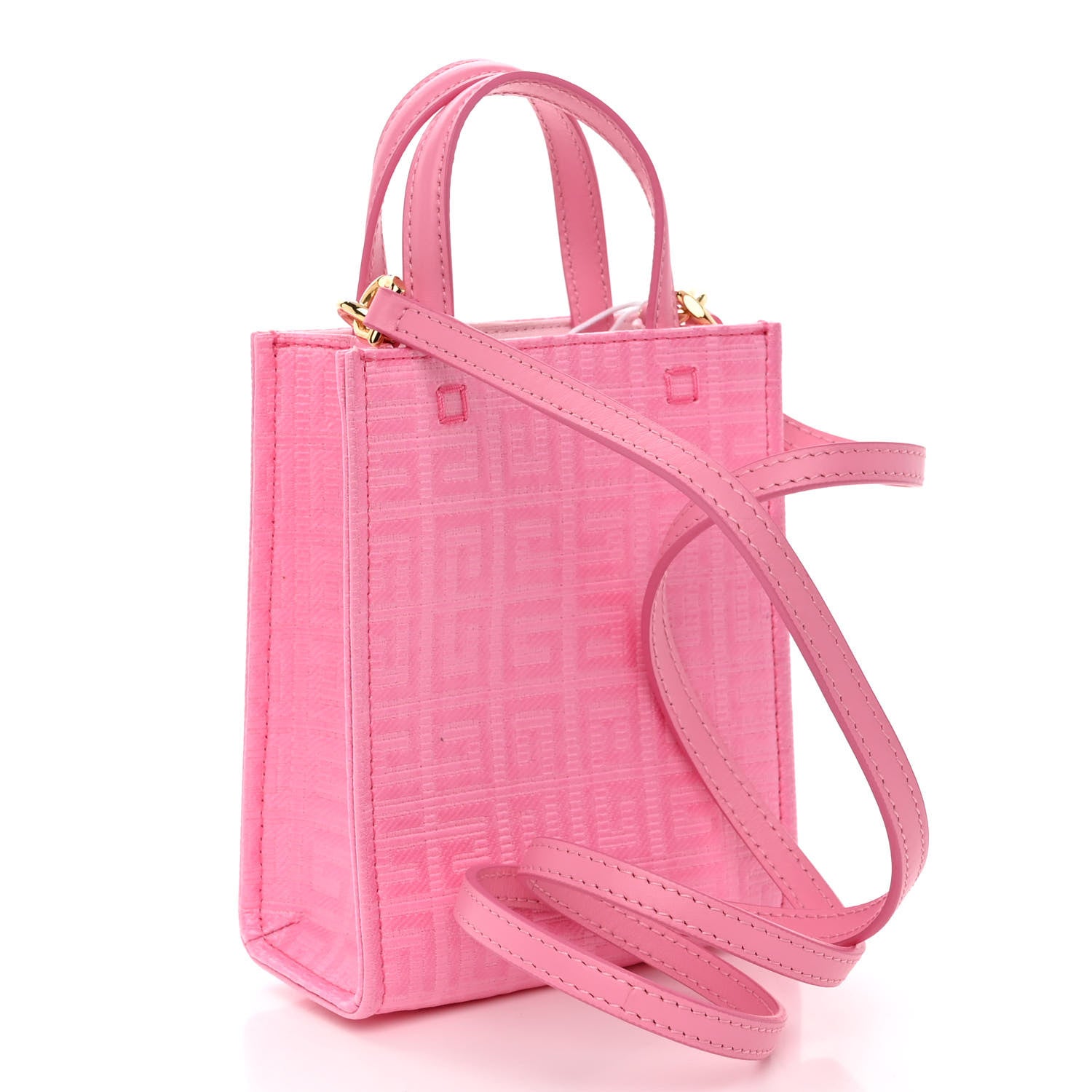 Givenchy Coated Canvas Logo 4G Mini Tote Tote Pink 3 of 9