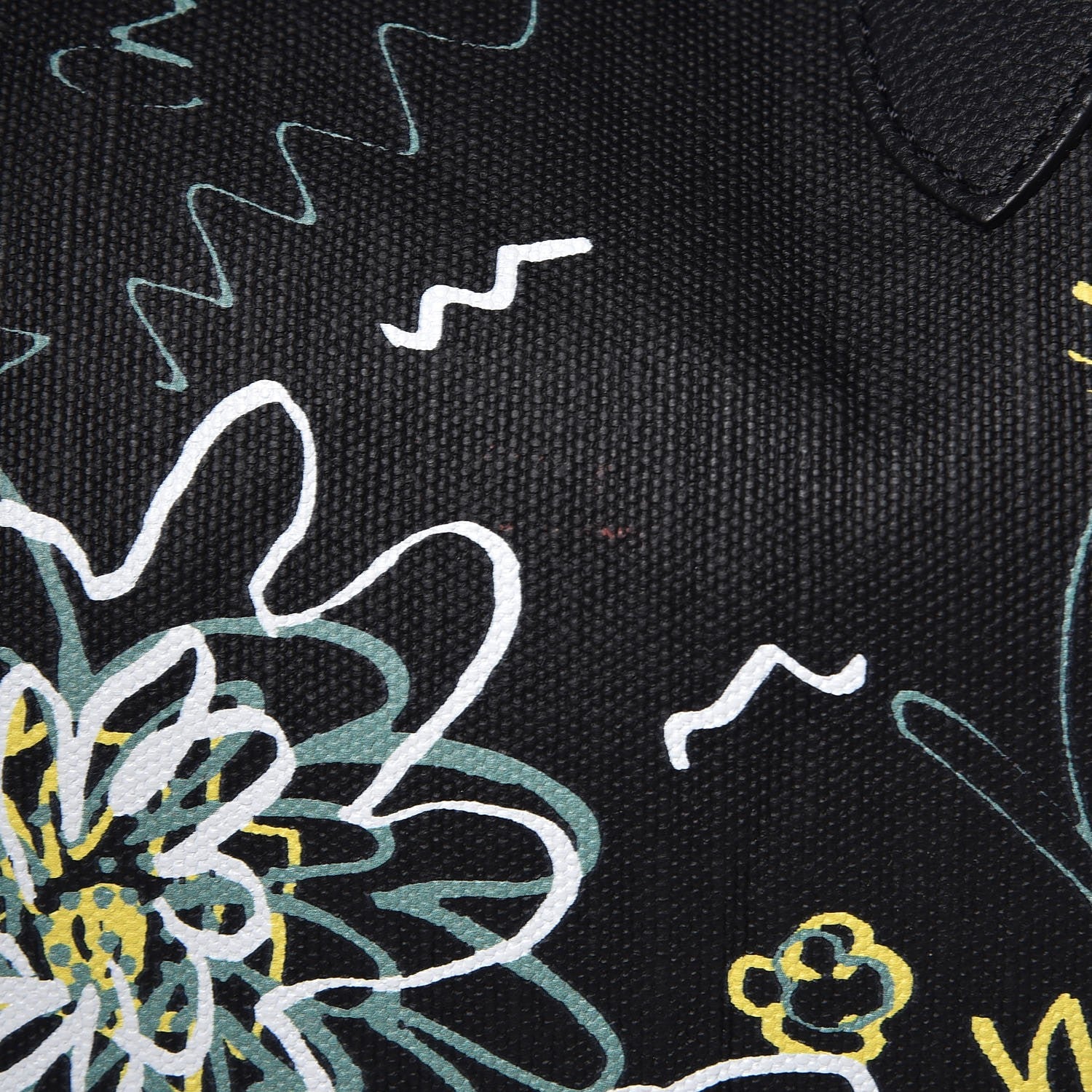 Burberry Coated Canvas Medium Reversible Doodle Tote Black 11 of 15