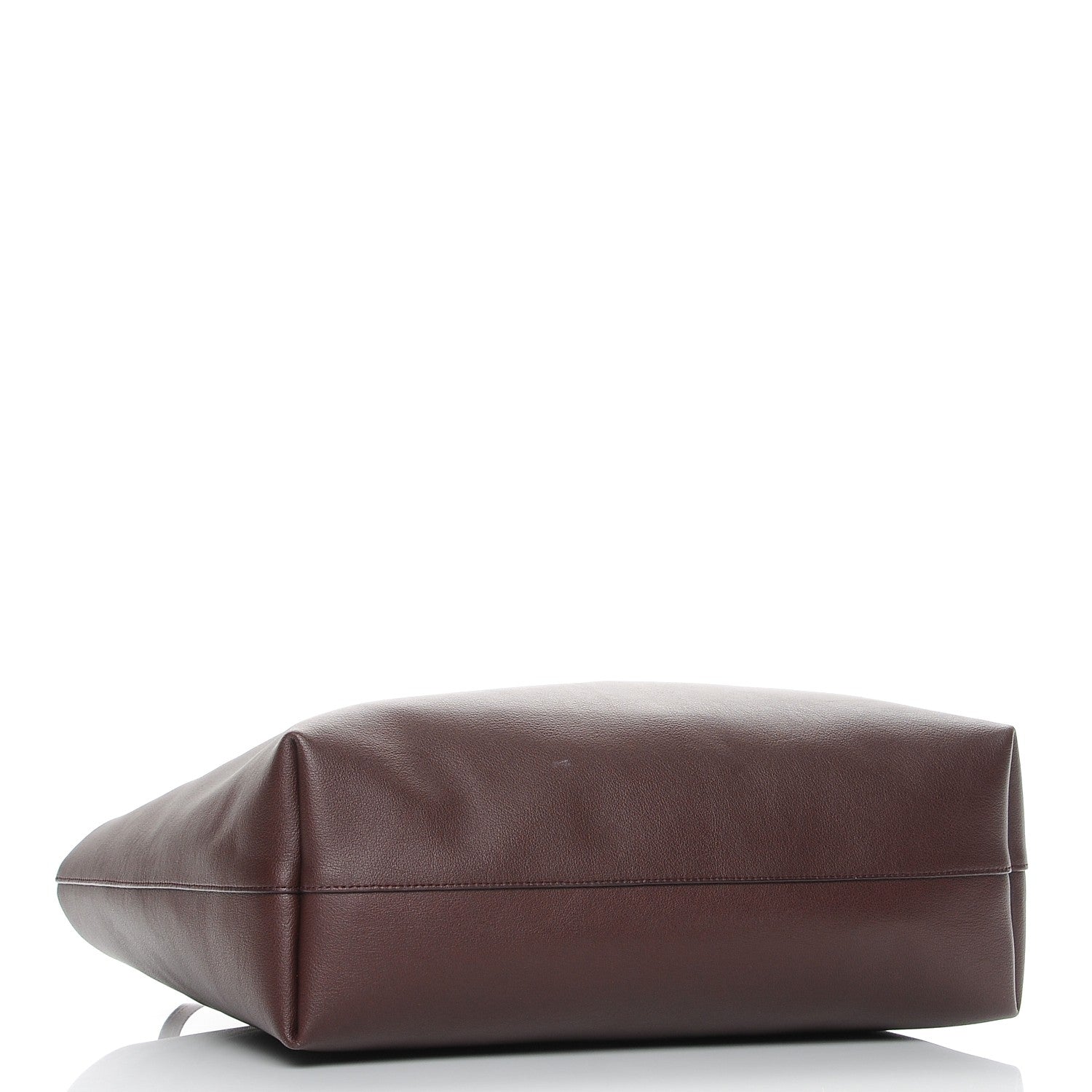 Saint Laurent Calfskin Large Shopping Tote Bordeaux 4 of 9