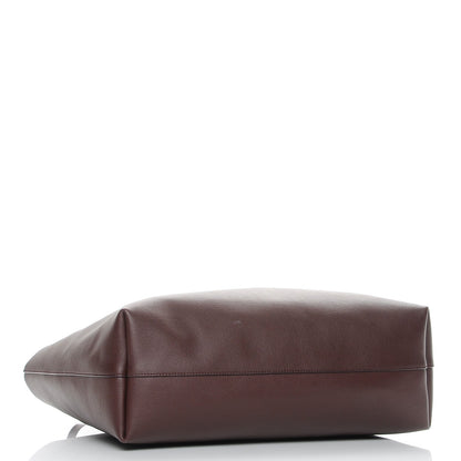 Saint Laurent Calfskin Large Shopping Tote Bordeaux 4 of 9
