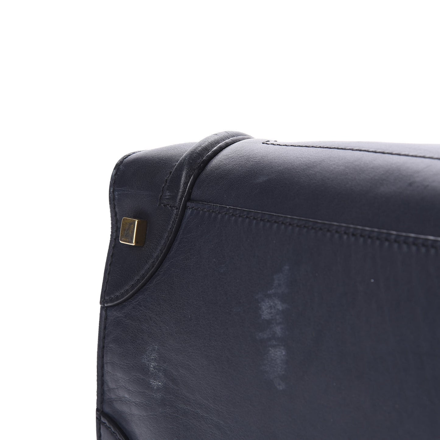 Smooth Calfskin Micro Luggage Black
