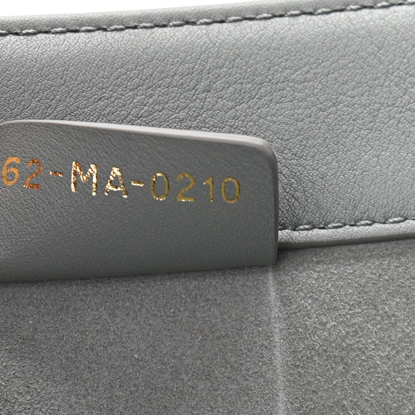 Calfskin Embossed Medium Book Tote Grey