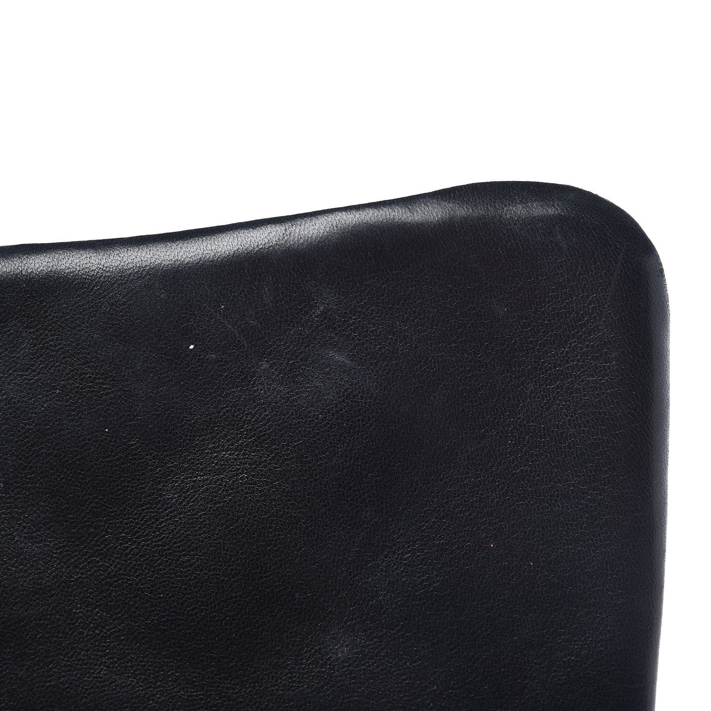 Lambskin Quilted 3 Accordion Flap Bag Black