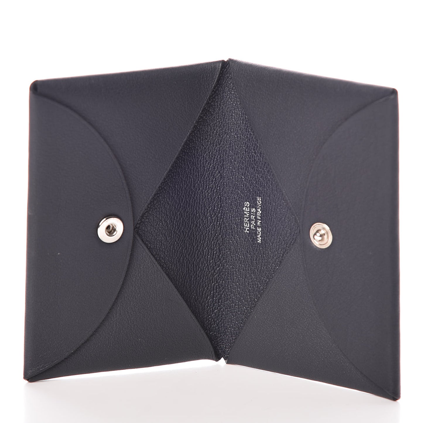 Evercolor Calvi Robot Card Case Bleu Indigo