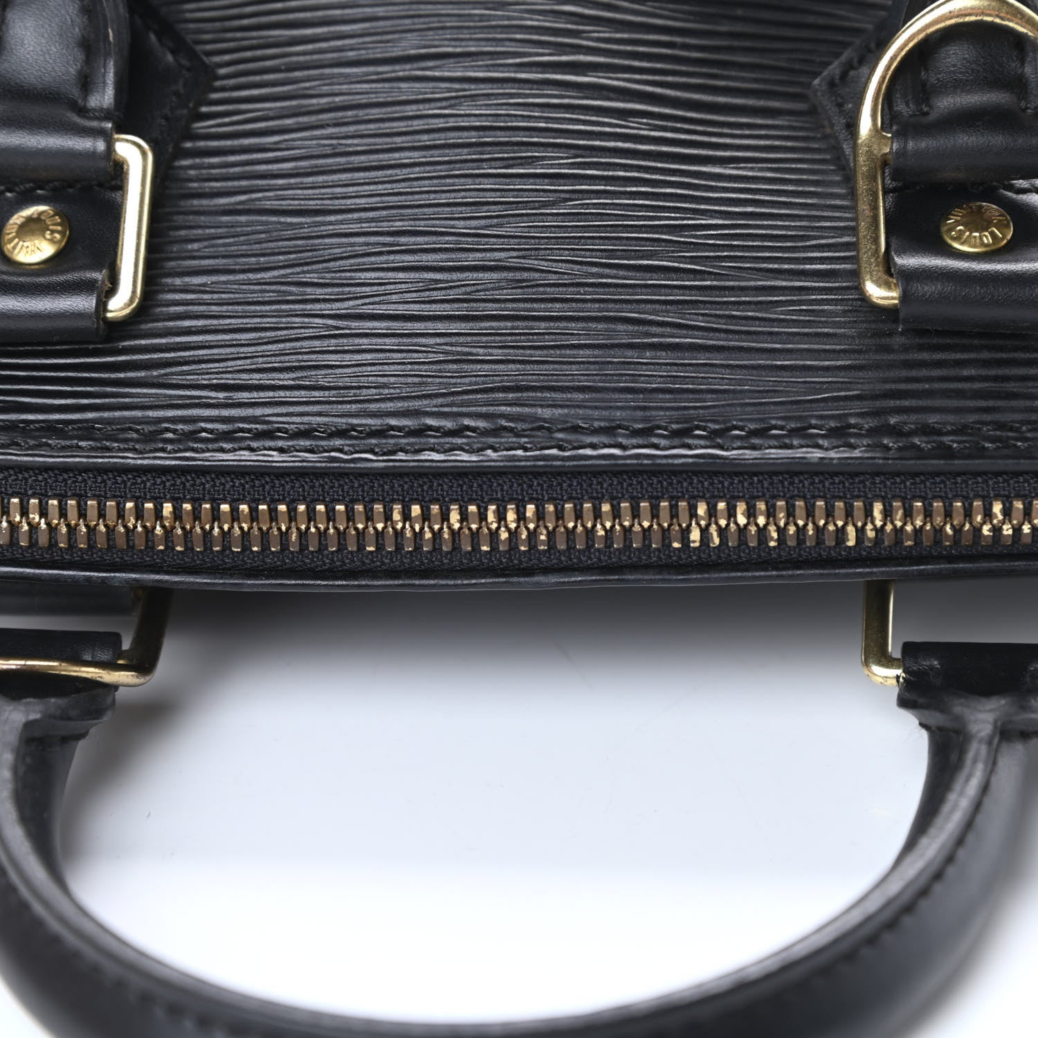 Louis Vuitton Epi Alma PM Black 14 of 15