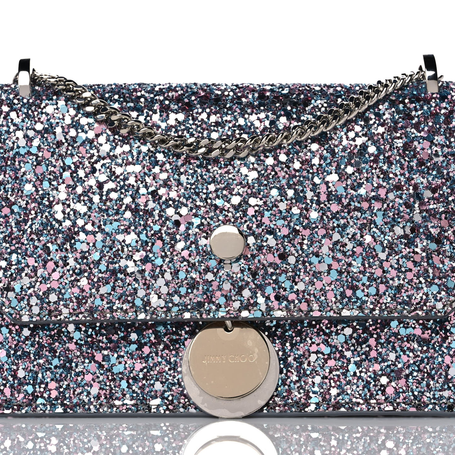 Coarse Glitter Mini Finley Shoulder Bag Bubblegum Mix