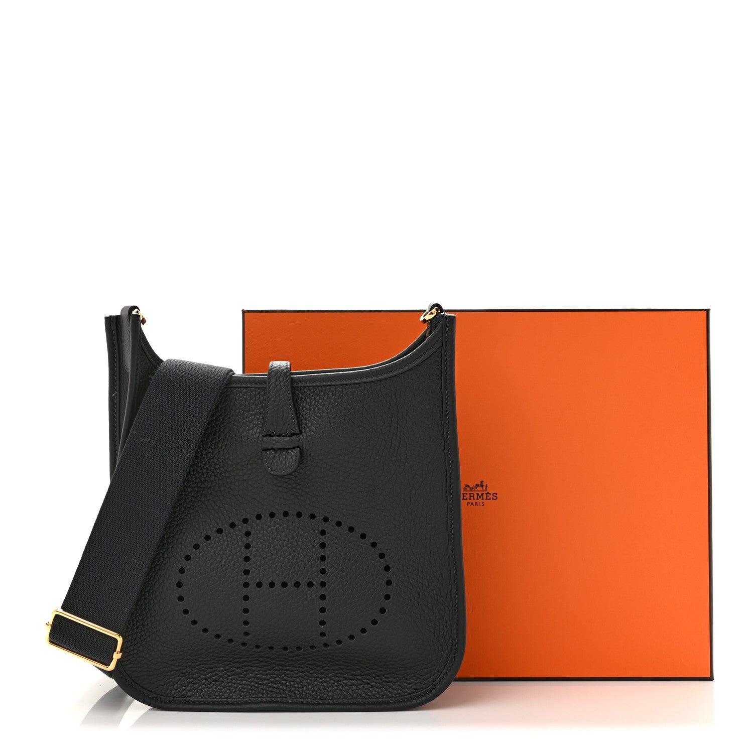 Hermes Taurillon Clemence Evelyne 23 Poche III Caban 11 of 11
