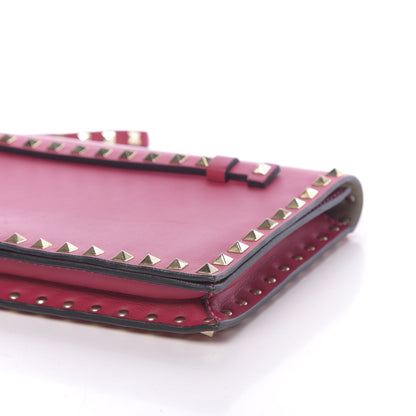Valentino Garavani Nappa Rockstud Wristlet Clutch Cyclamin 8 of 12