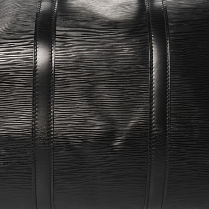 Louis Vuitton Epi Keepall 55 Black 7 of 11