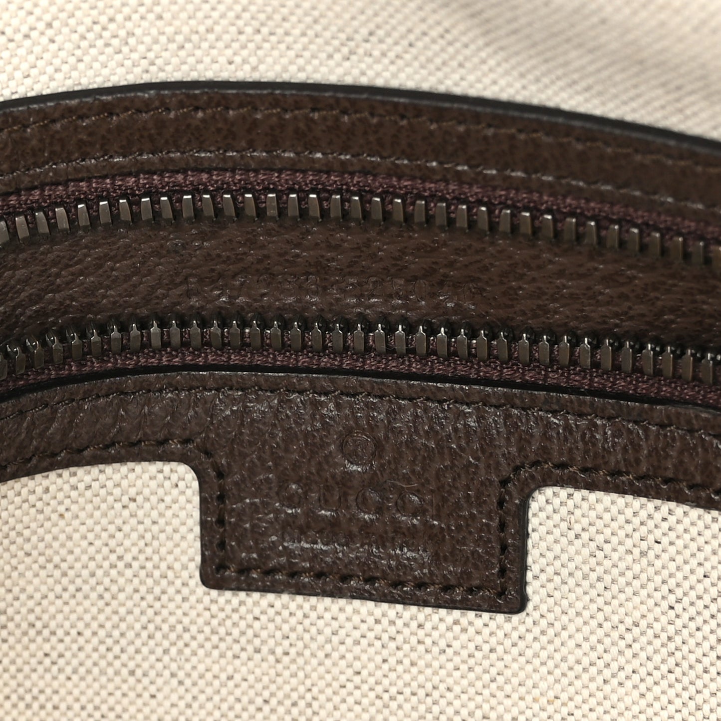 GG Supreme Monogram Textured Dollar Calfskin Web Medium Ophidia Carry-On Duffle Bag Beige Ebony New Acero