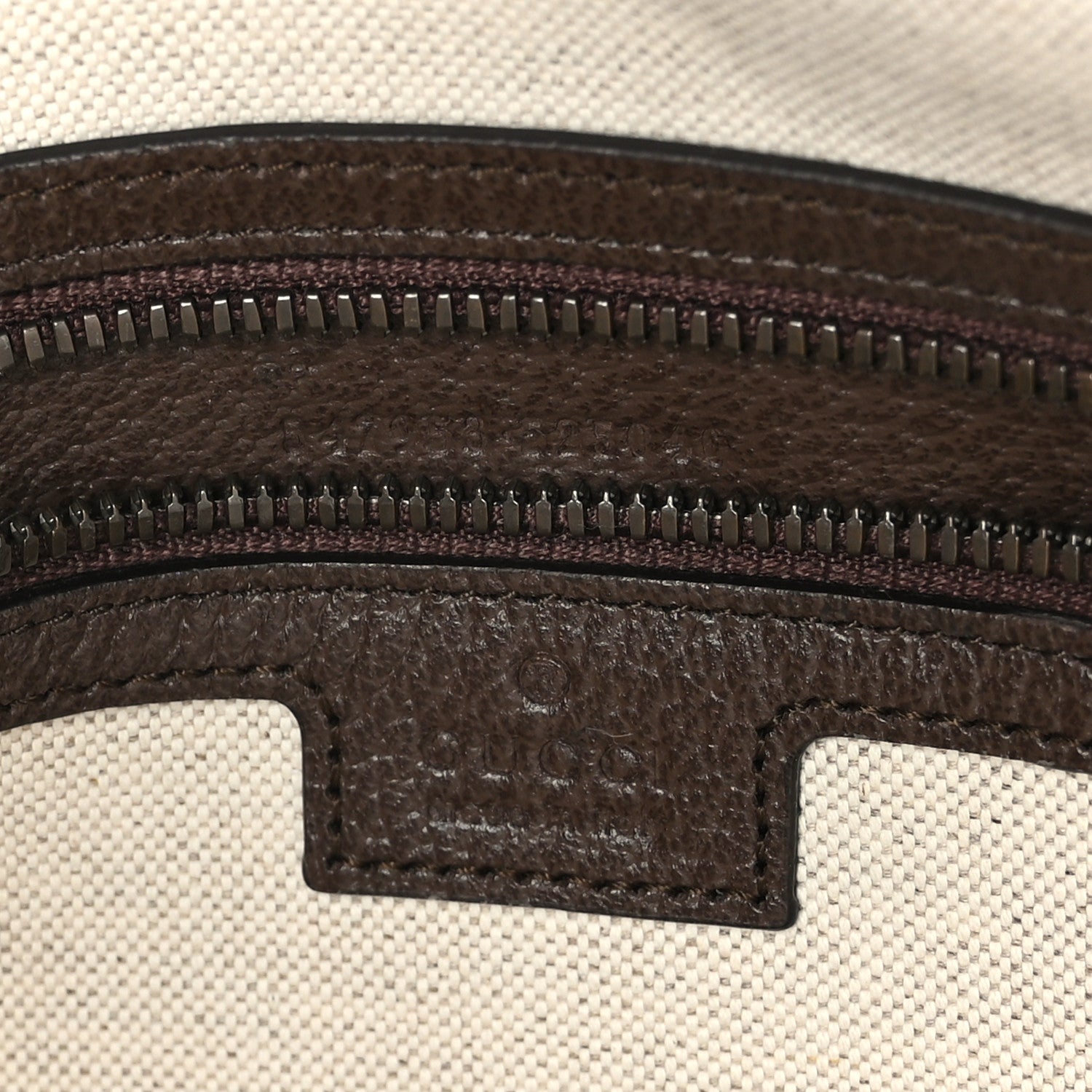 Gucci GG Supreme Monogram Textured Dollar Calfskin Web Medium Ophidia Carry-On Duffle Bag Beige Ebony New Acero 5 of 9