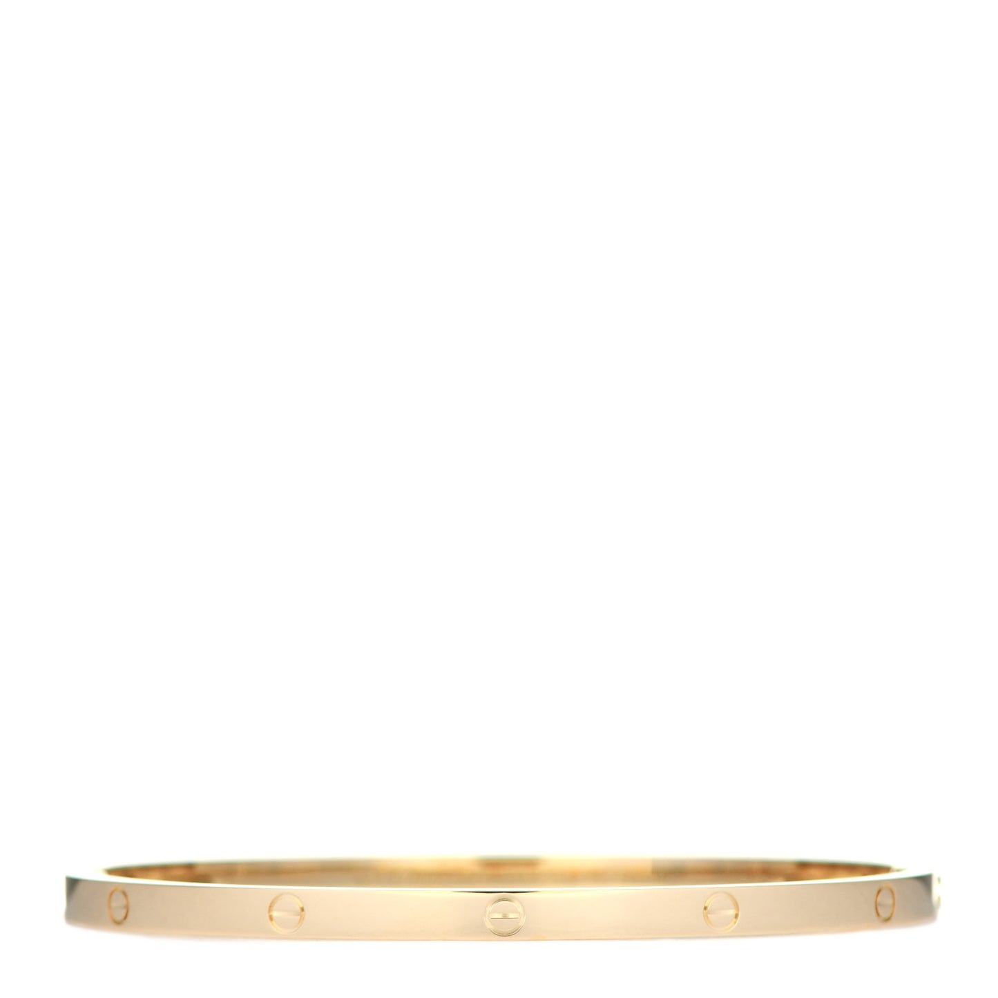 18K Yellow Gold Small LOVE Bracelet 19
