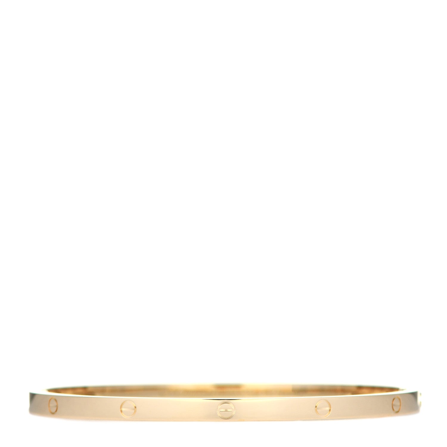 Cartier 18K Yellow Gold Small LOVE Bracelet 19 1 of 6