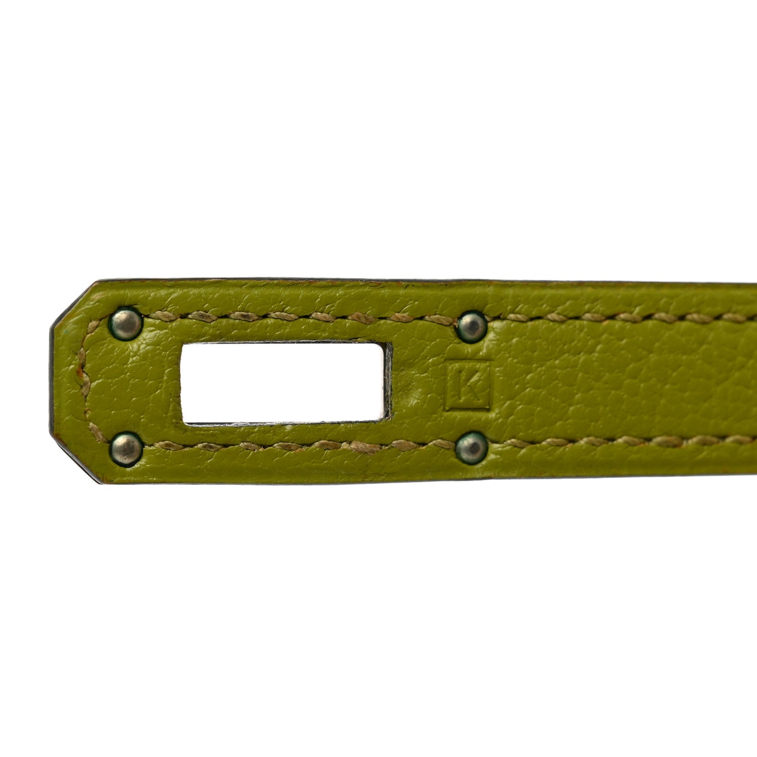 Hermes Chevre Mysore Kelly Longue Wallet Vert Anis 8 of 8