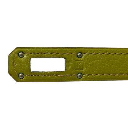 Hermes Chevre Mysore Kelly Longue Wallet Vert Anis 8 of 8