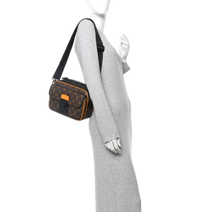 Louis Vuitton Monogram Macassar S Lock Messenger Yellow 2 of 9