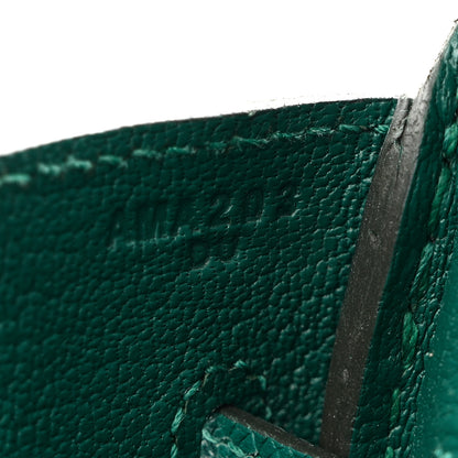Hermes Epsom Birkin 30 Malachite 7 of 19