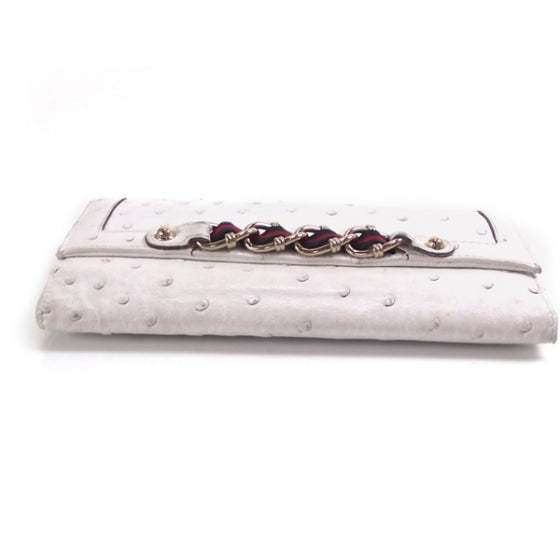 Ostrich Signature Chain Link Wallet