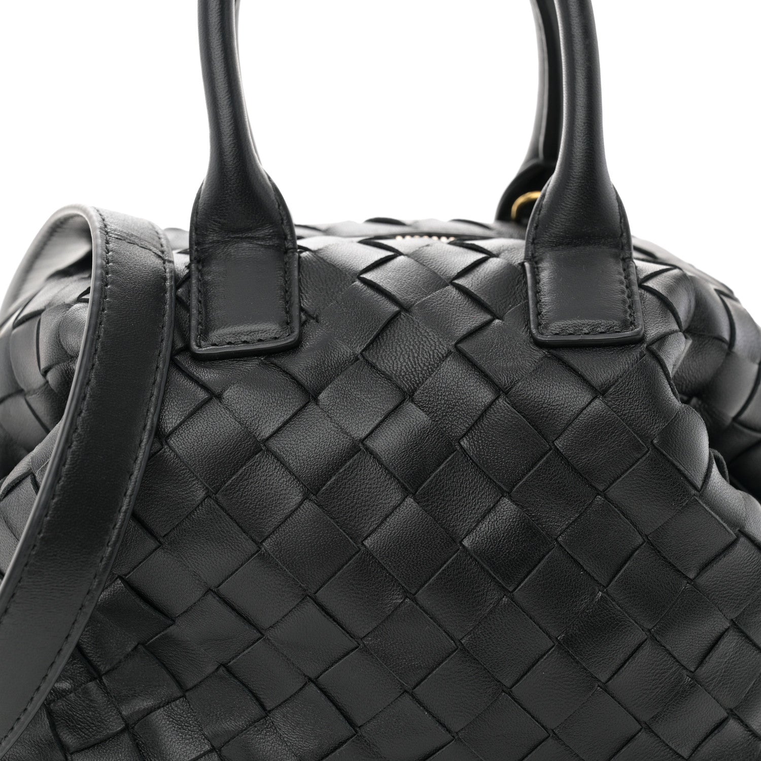 Bottega Veneta Nappa Intrecciato Bauletto Black 7 of 10